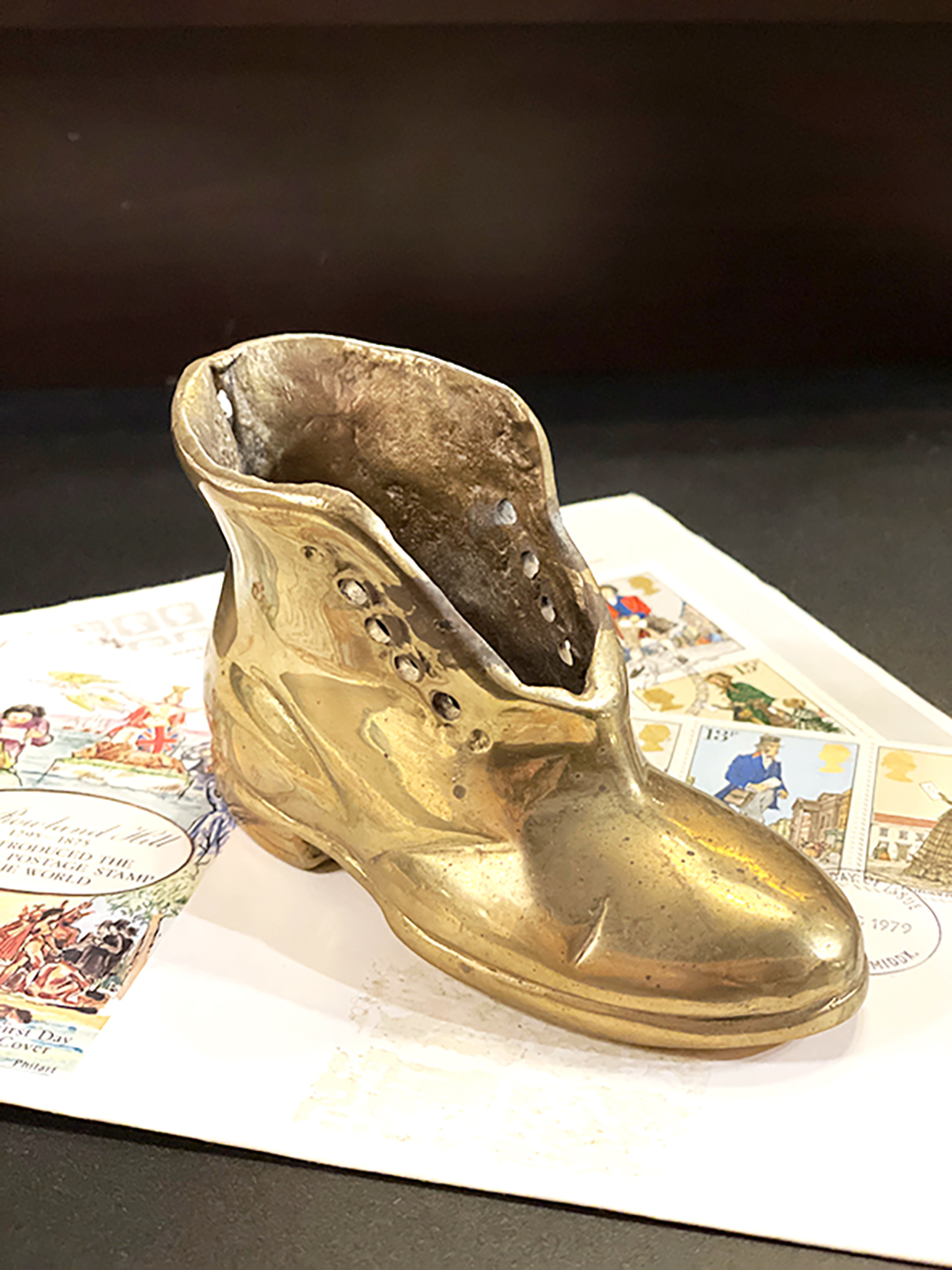 【🇬🇧 英國・手工厚實黃銅靴・維多利亞風格】