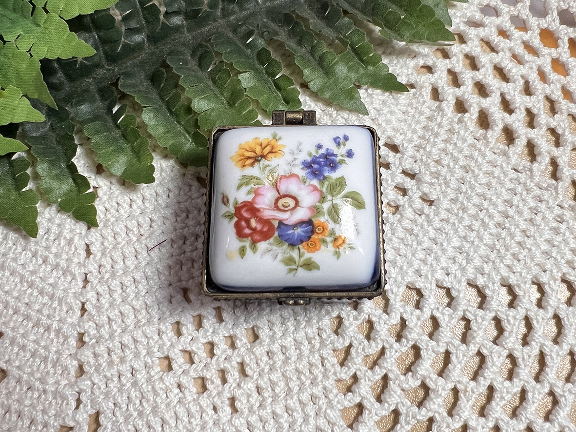 【🇬🇧 英國・手工手繪瓷盒・珠寶收藏盒】