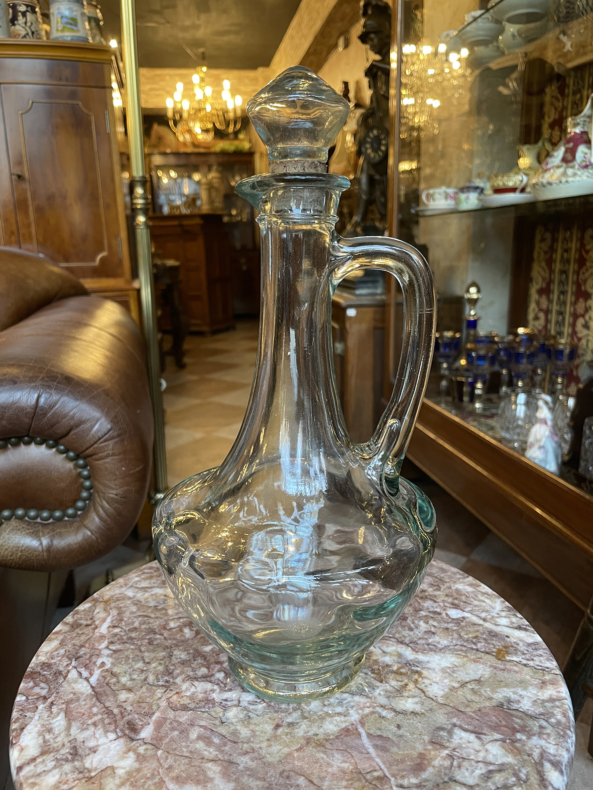 【🇬🇧 英國・吹製玻璃密封酒壺・經典工藝】