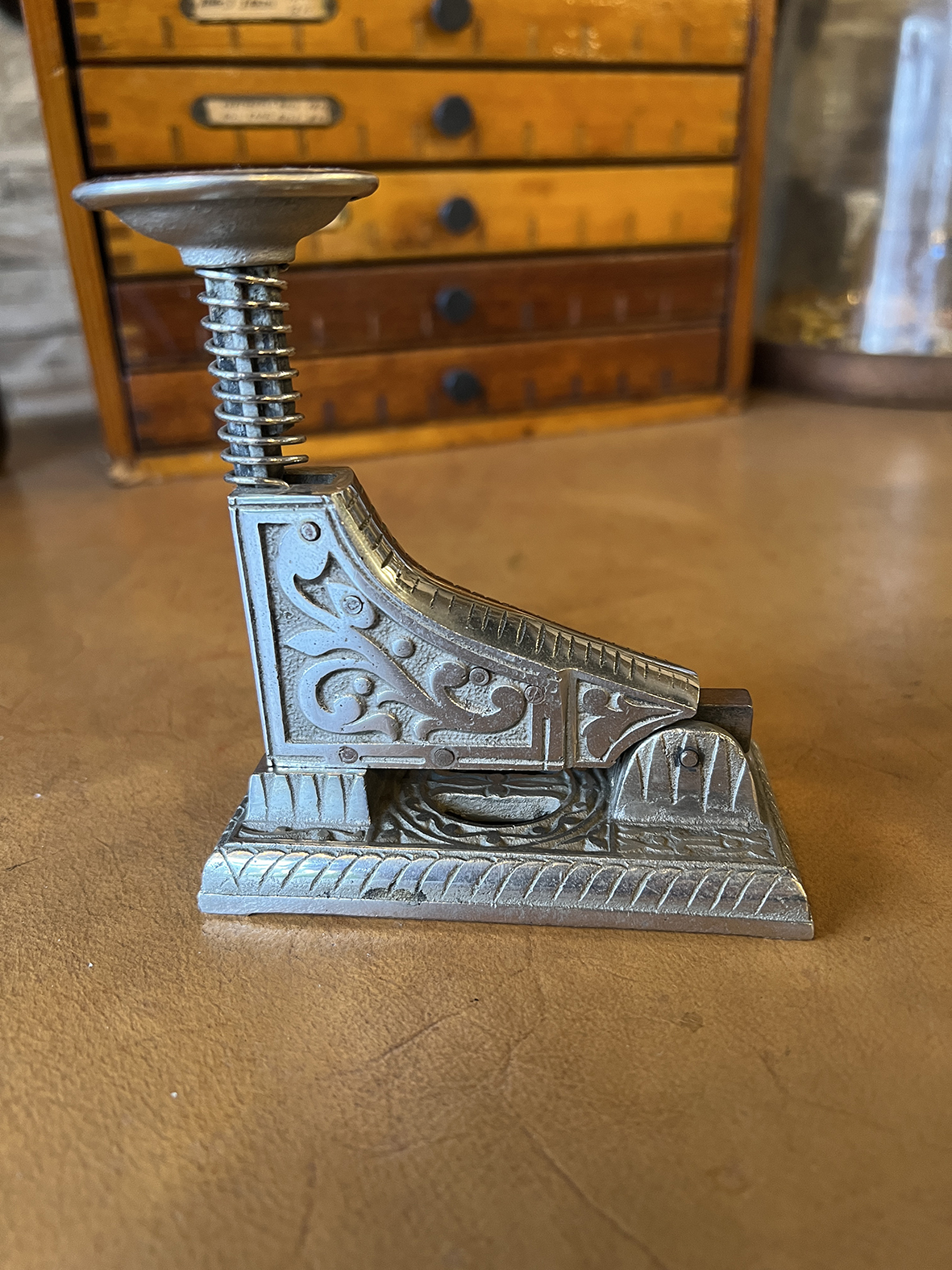 【🇬🇧 英國・百年鋼製訂書機・維多利亞時代工業風格】