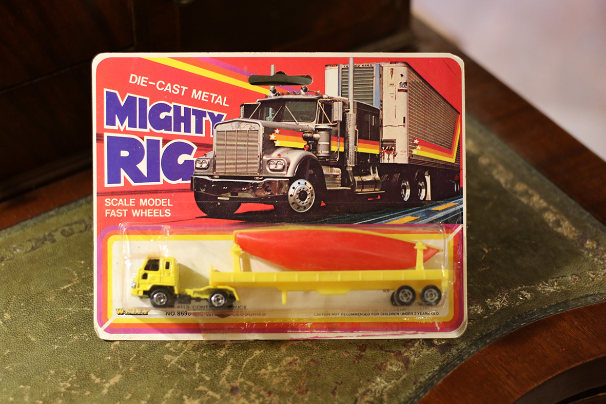【🇩🇪 德國・Mighty Rig 啤酒老拖車模型・復古收藏】