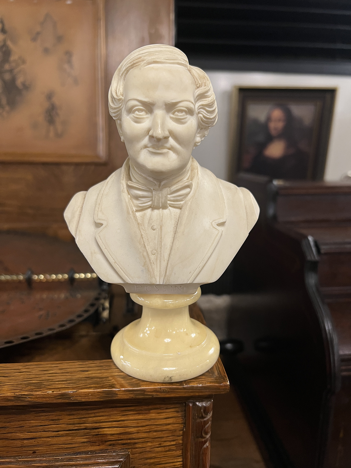 【🇮🇹 義大利・喬阿基諾·羅西尼 Gioachino Rossini 半身雕像・優雅生活選物】