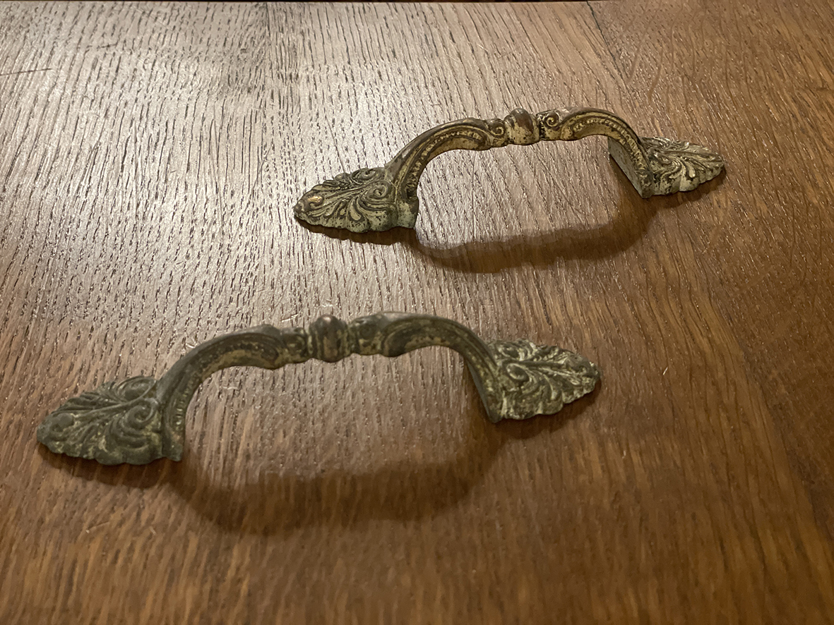 【🇫🇷 法國・金屬浮雕抽屜手把・古典風格】