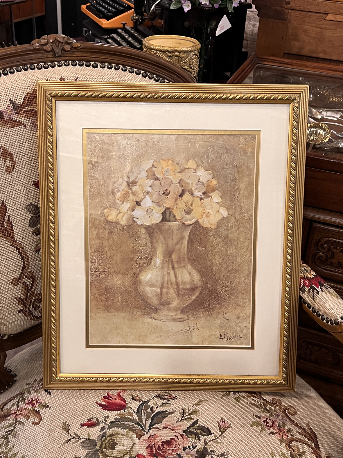 【🇫🇷 法國・手繪花卉畫作・柔彩鄉村風格】