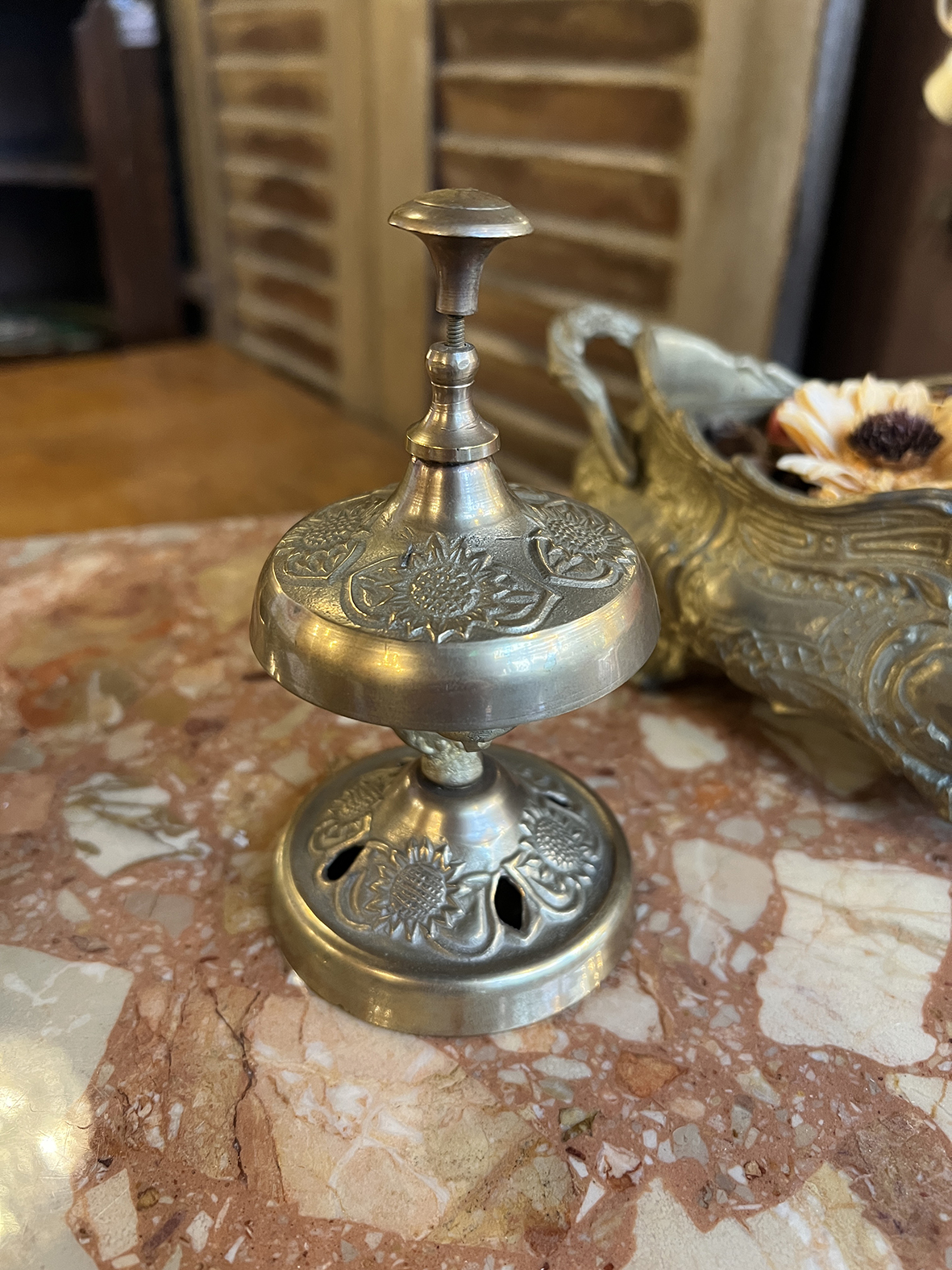 【🇫🇷 法國・古董黃銅酒店鐘・Belle Époque 優雅風格】