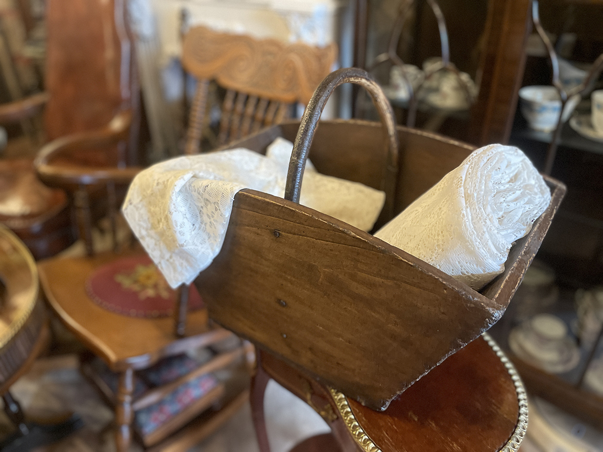 【🇫🇷 法國・手工橡木提籃・鄉村古典風】