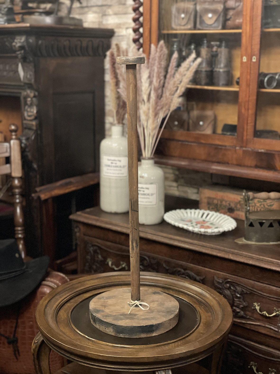 【🇫🇷 法國・百年橡木製帽架・手工製作】