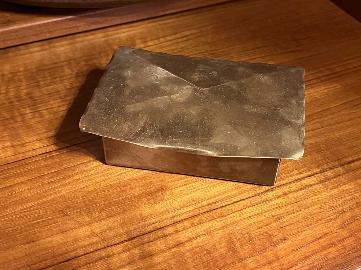 【🇫🇷 法國・手工黃銅盒・實用古董】