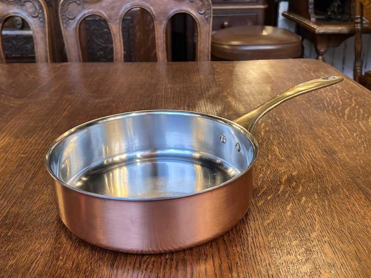 【🇫🇷 法國・單柄手工紅銅萬用鍋・職人最愛】