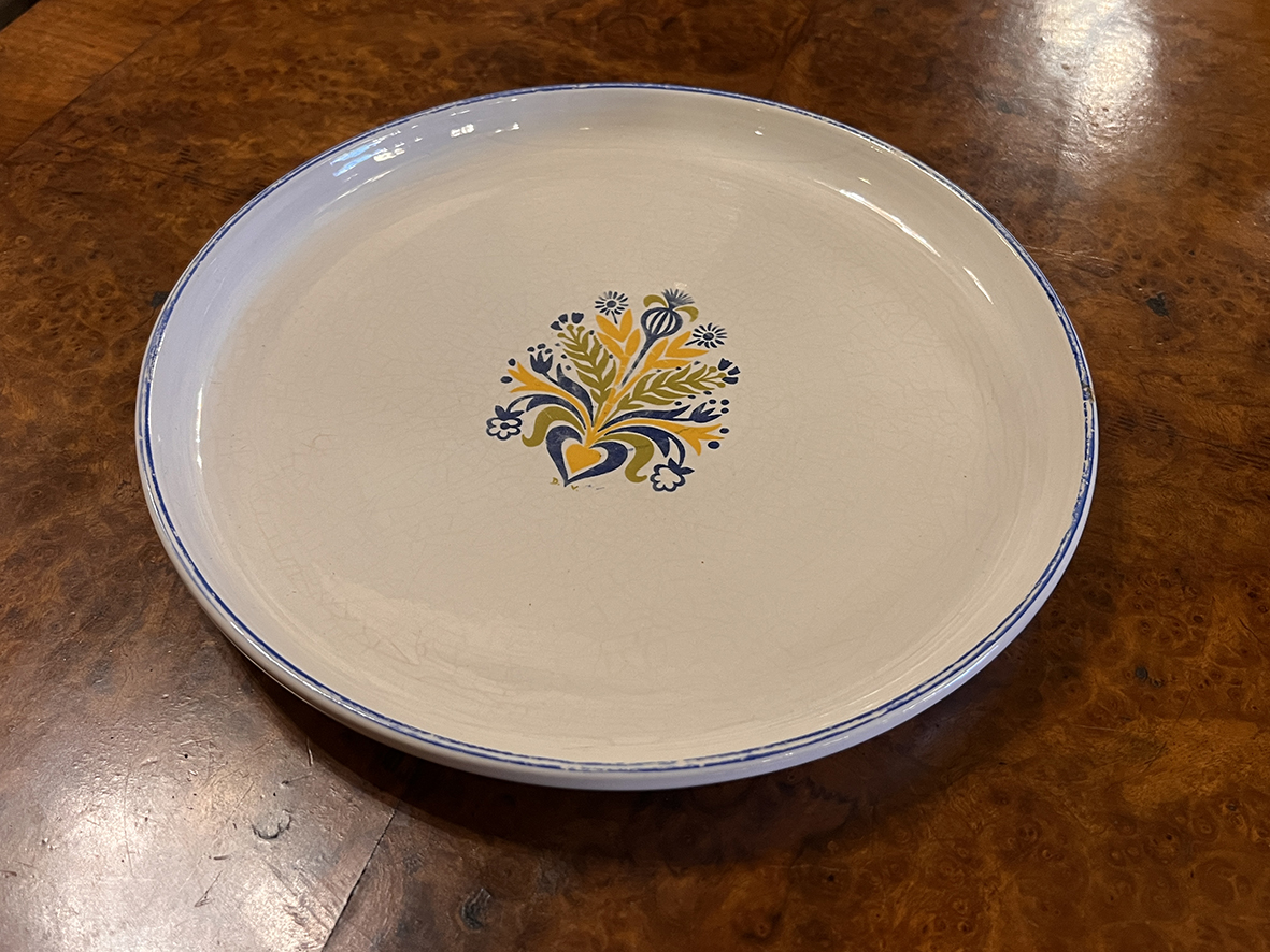 【🇫🇷 法國・手工厚陶盤・法式鄉村風】