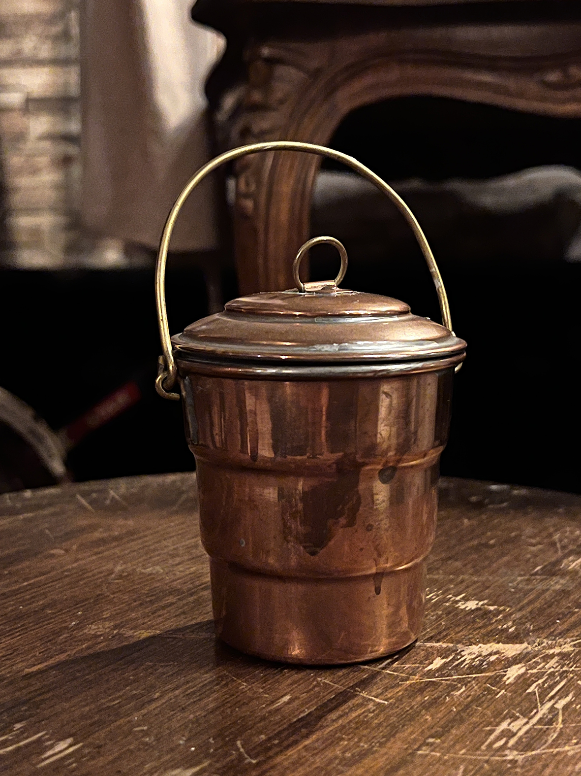 【🇫🇷 法國・手工紅銅內鍍厚錫食材罐・鄉村廚房風格】