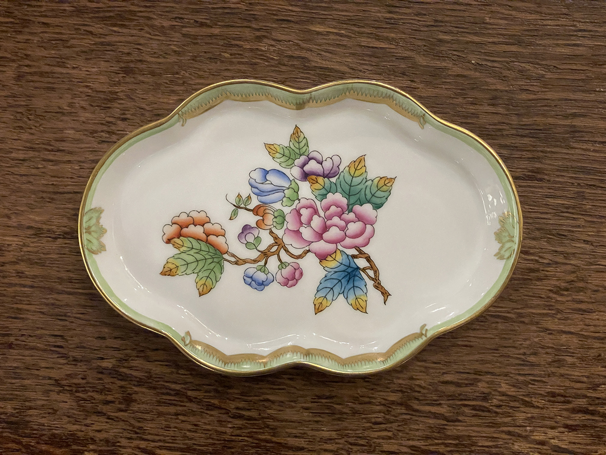 【🇭🇺 匈牙利・HEREND Queen Victoria系列・手繪瓷碟】